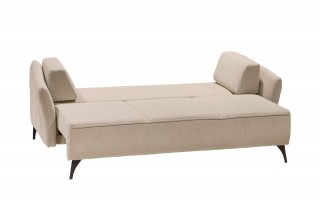 Sofa Fuga z funkcją spania i pojemnikiem na pościel