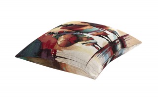 Poszewka dekoracyjna 45x45 cm Afrykanka 6218 Gobelinowa Premium