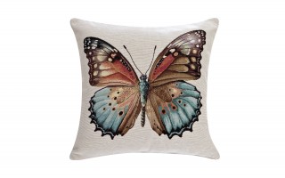 Poszewka dekoracyjna 45x45 cm Motylek Gobelinowa Premium
