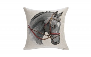 Poszewka dekoracyjna 45x45 cm Koń 210 Gobelinowa Premium