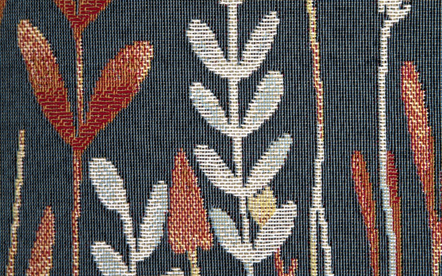 Poszewka dekoracyjna 45x45 cm Łąka ciemna 6202 Gobelinowa Premium