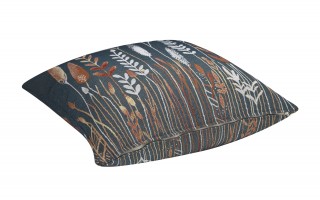 Poszewka dekoracyjna 45x45 cm Łąka ciemna 6202 Gobelinowa Premium