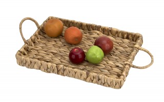 Taca z hiacyntu wodnego 42x30x4,5 cm Amparo