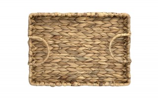 Taca z hiacyntu wodnego 42x30x4,5 cm Amparo