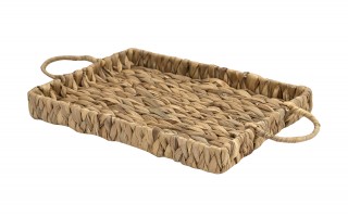 Taca z hiacyntu wodnego 42x30x4,5 cm Amparo