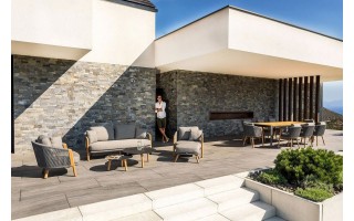Stół ogrodowy MURO 200 - 320 cm antracyt