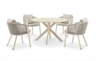 Stół tarasowy ceramiczny LUGO mokka