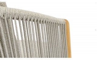 Krzesło ogrodowe HAVEN teak mokka