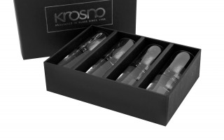 Komplet 4 kieliszków do wódki 30 ml Gothic