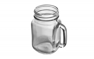 Słoik z uchem/kubek 488 ml Drinking Jars bez pokrywki