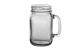 Słoik z uchem/kubek 488 ml Drinking Jars bez pokrywki