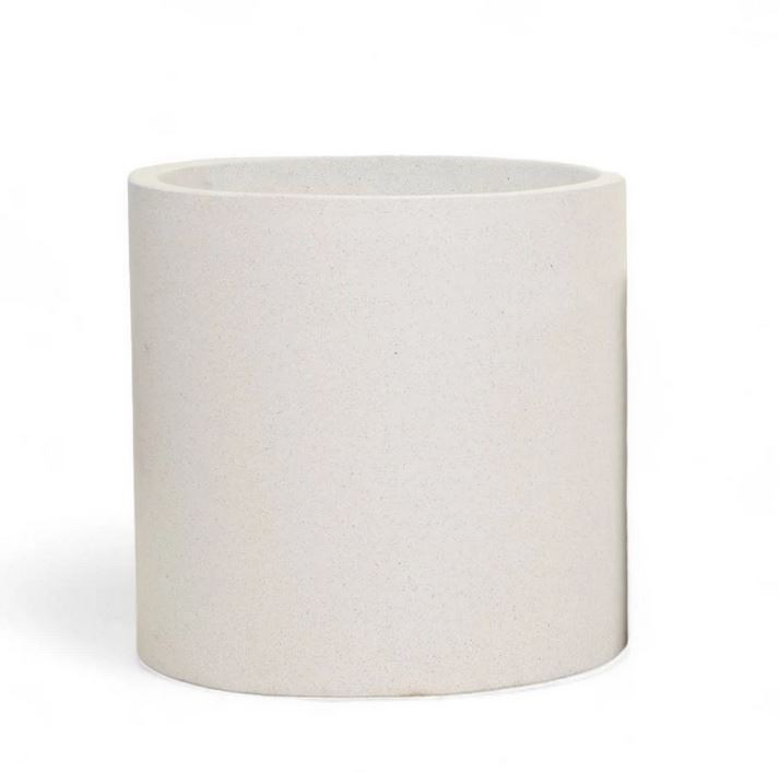 Donica na taras 10846 biała 50 cm