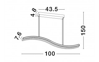 Lampa wisząca Aurelia 9333078