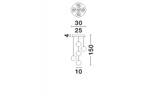 Lampa wisząca IFOS 9511012