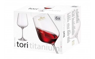 Kieliszek do wina czerwonego 600 ml Tori Titanium