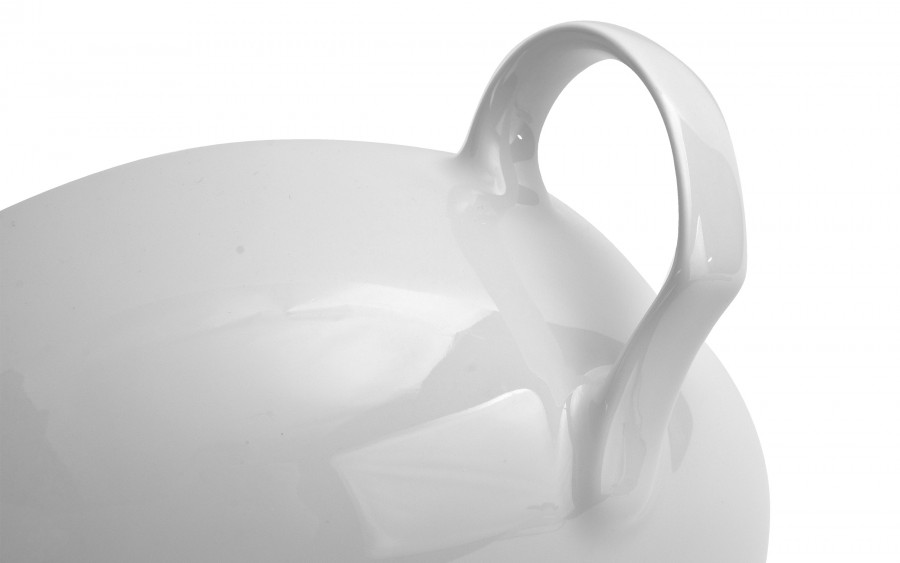 Waza 3 L biała z pokrywką