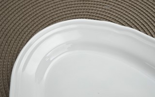 Półmisek owalny 28 cm Castel White/Gino