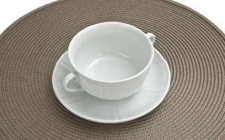 Bulionówka 350 ml ze spodkiem Castel White/Gino
