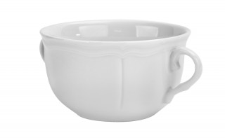 Bulionówka 350 ml ze spodkiem Castel White/Gino
