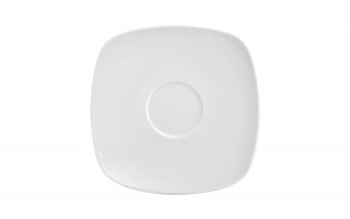 Spodek kwadrat 14x14 cm biały