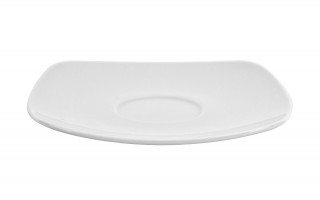 Spodek kwadrat 14x14 cm biały