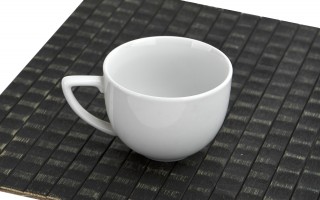 Filiżanka porcelanowa 220 ml Biała