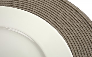 Talerz płytki obiadowy 26 cm Krem P2393