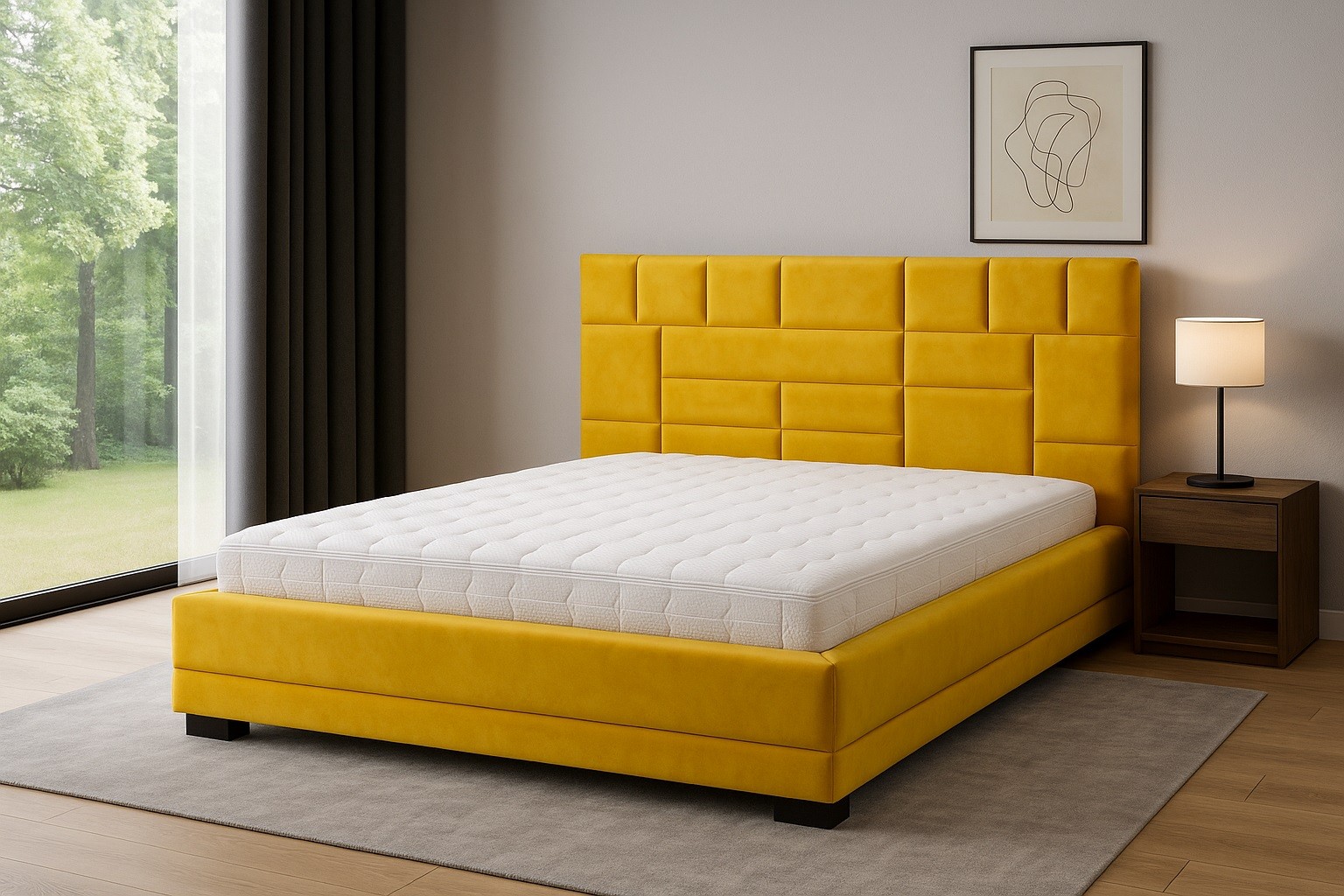 Łóżko Concept Luxury III bez pojemnika 160x200