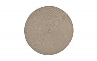 Mata dekoracyjna 38 cm Round 81363 Latte