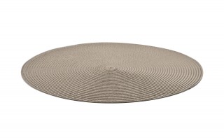 Mata dekoracyjna 38 cm Round 81363 Latte