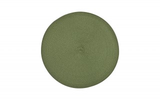 Mata dekoracyjna 38 cm Round 81363 Zielona