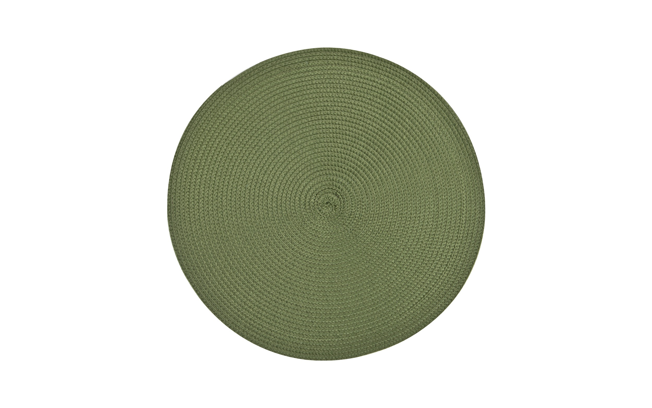 Mata dekoracyjna 38 cm Round 81363 Zielona