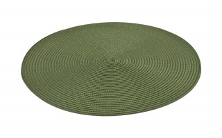 Mata dekoracyjna 38 cm Round 81363 Zielona