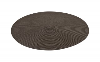 Mata dekoracyjna 38 cm Round 81363 Brązowa