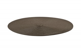 Mata dekoracyjna 38 cm Round 81363 Brązowa