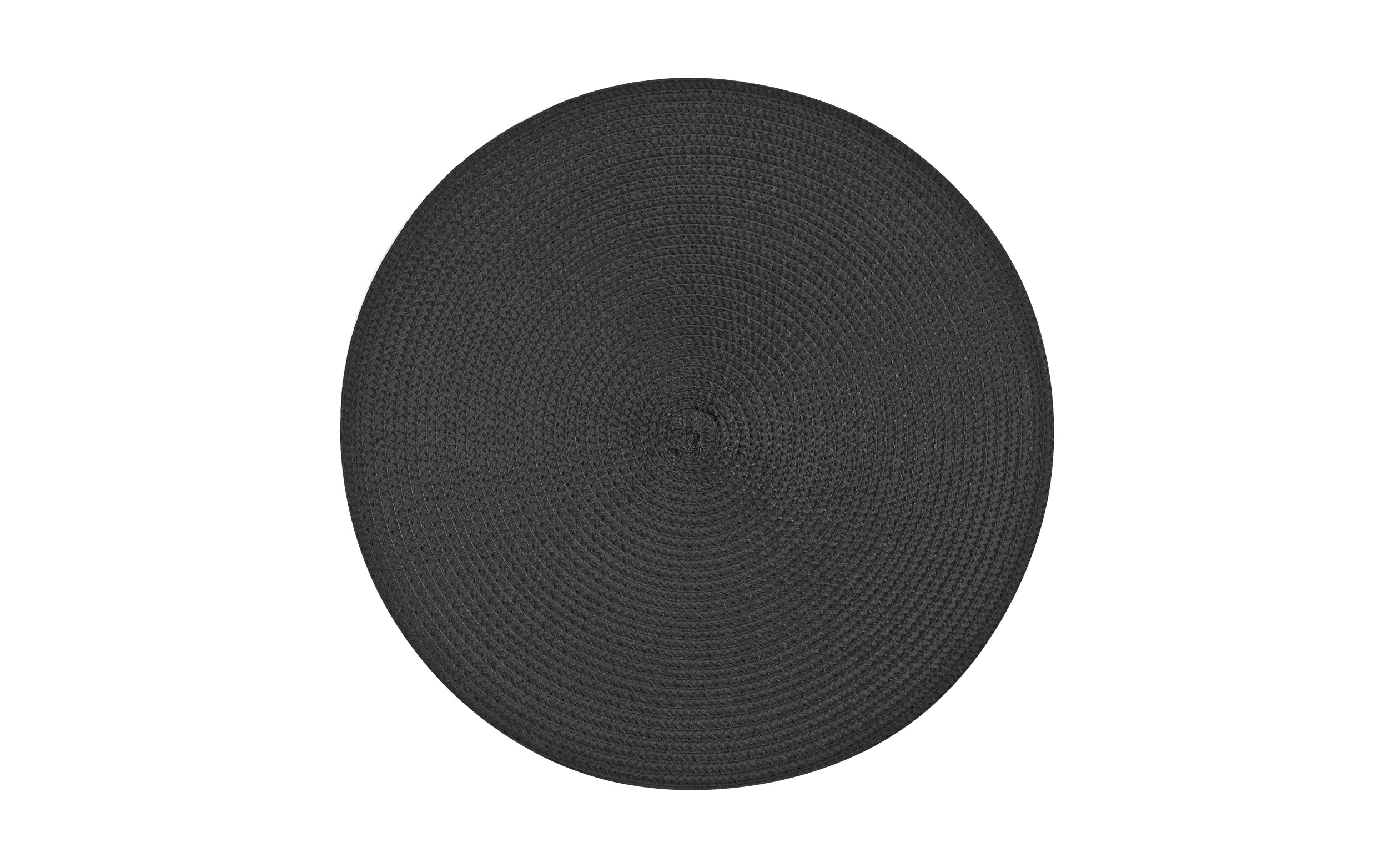 Mata dekoracyjna 38 cm Round 81363 Czarna