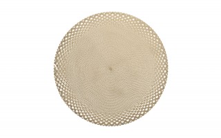 Mata dekoracyjna 38 cm Roma 60253 Złota