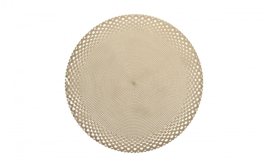 Mata dekoracyjna 38 cm Roma 60253 Złota