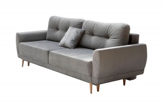 Sofa Kalle z funkcją spania i pojemnikiem na pościel