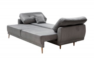 Sofa Kalle z funkcją spania i pojemnikiem na pościel