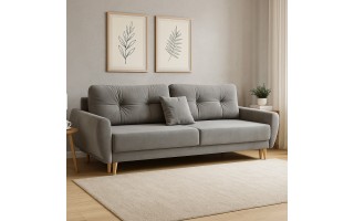 Sofa Kalle z funkcją spania i pojemnikiem na pościel