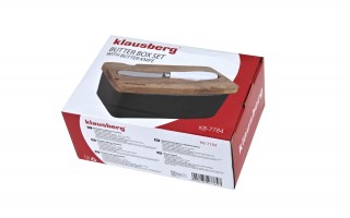 Maselnica ceramiczna z nożem KB-7784 czarna