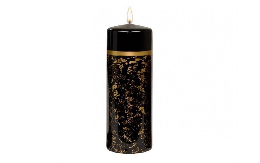 Świeca pieńkowa 20 cm Gothic Gold 200/70