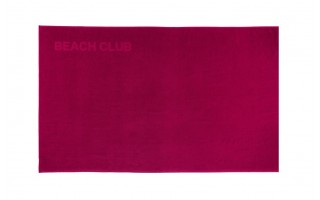 Ręcznik plażowy 100x180 cm Beach Club cranberry 377