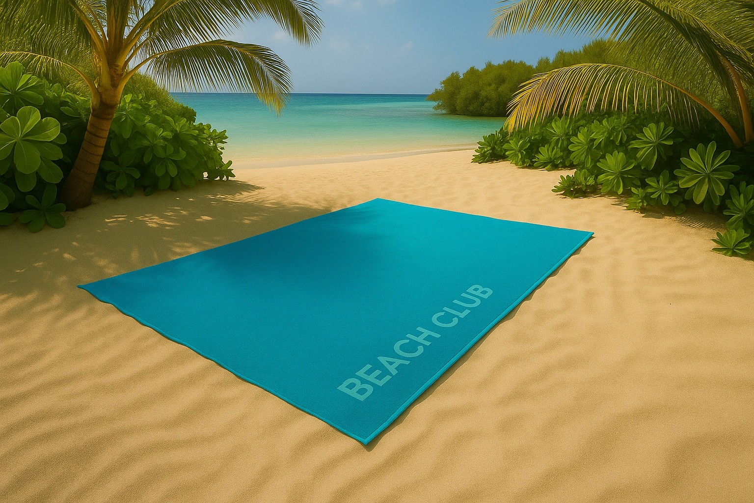 Ręcznik plażowy 100x180 cm Beach Club lagoon 589