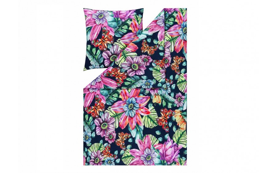 Pościel jersey 155x200 cm Amarina 6623/606 indigo