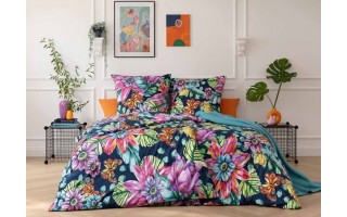 Pościel jersey 155x200 cm Amarina 6623/606 indigo