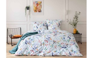 Pościel jersey 155x200 cm Delphine 6625/985 multicolor