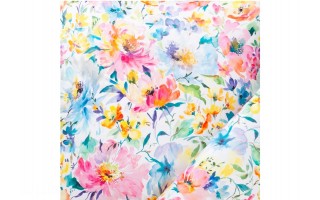 Pościel satynowa 155x200 cm Alanis 4828/985 multicolor