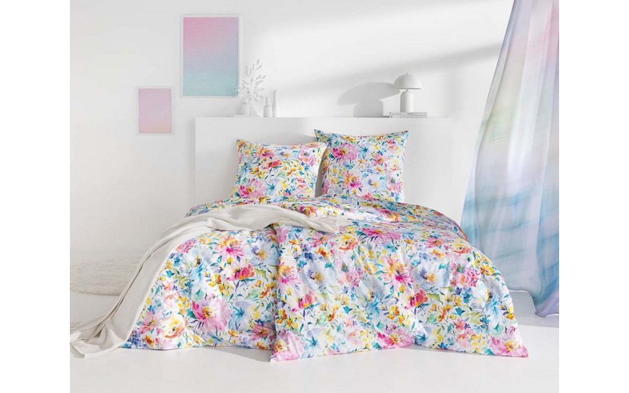 Pościel satynowa 155x200 cm Alanis 4828/985 multicolor